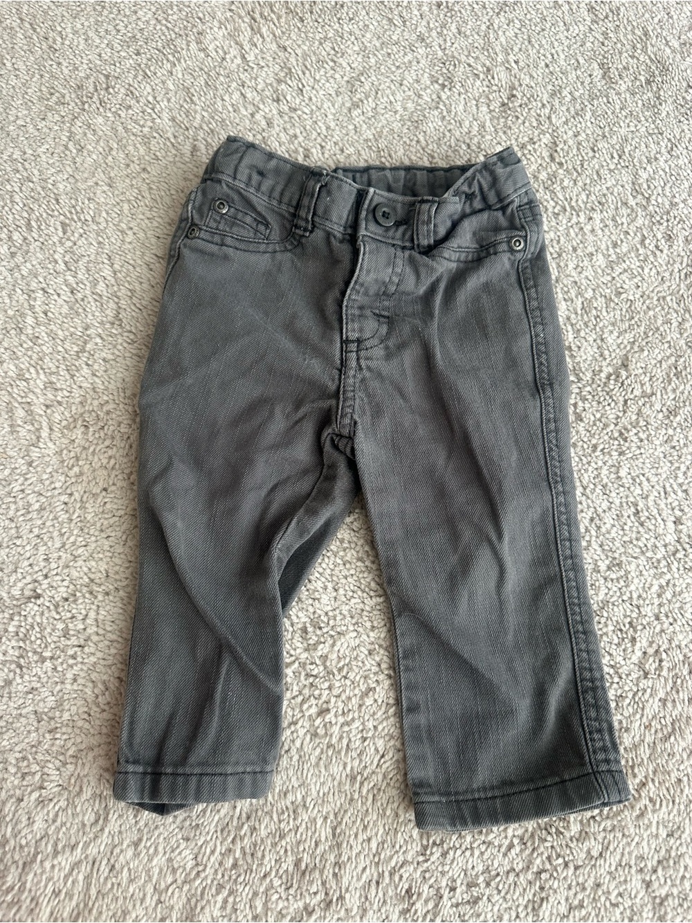 Wrangler Kids Charcoal Gray Jeans